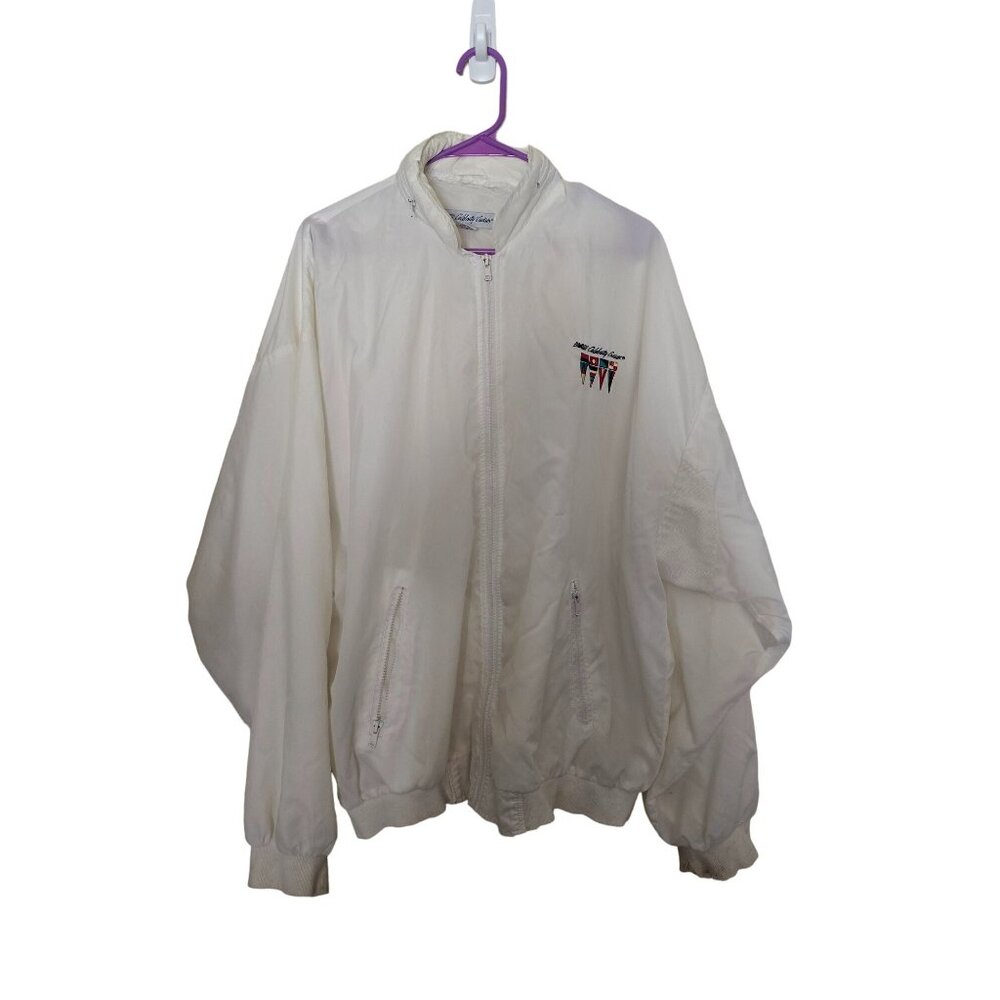 Celebrity Cruises White Nylon Jacket XL‎
